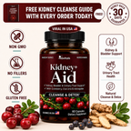 Niavitals Kidney+ Aid Kidney Stone & Urinary Tract Support