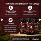 Niavitals Kidney+ Aid Kidney Stone & Urinary Tract Support