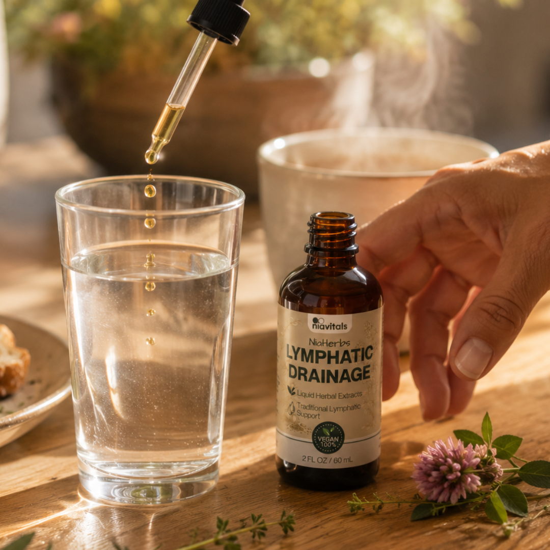 NiaHerbs Red Root & Bromelain Lymphatic Support Drops