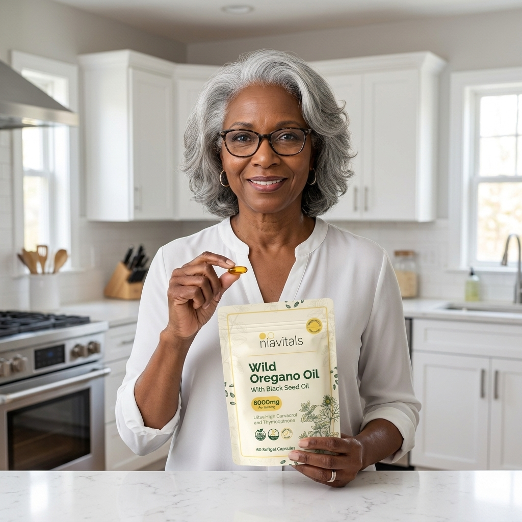 niavitals® The Original Oregano & Black Seed Oil Softgels