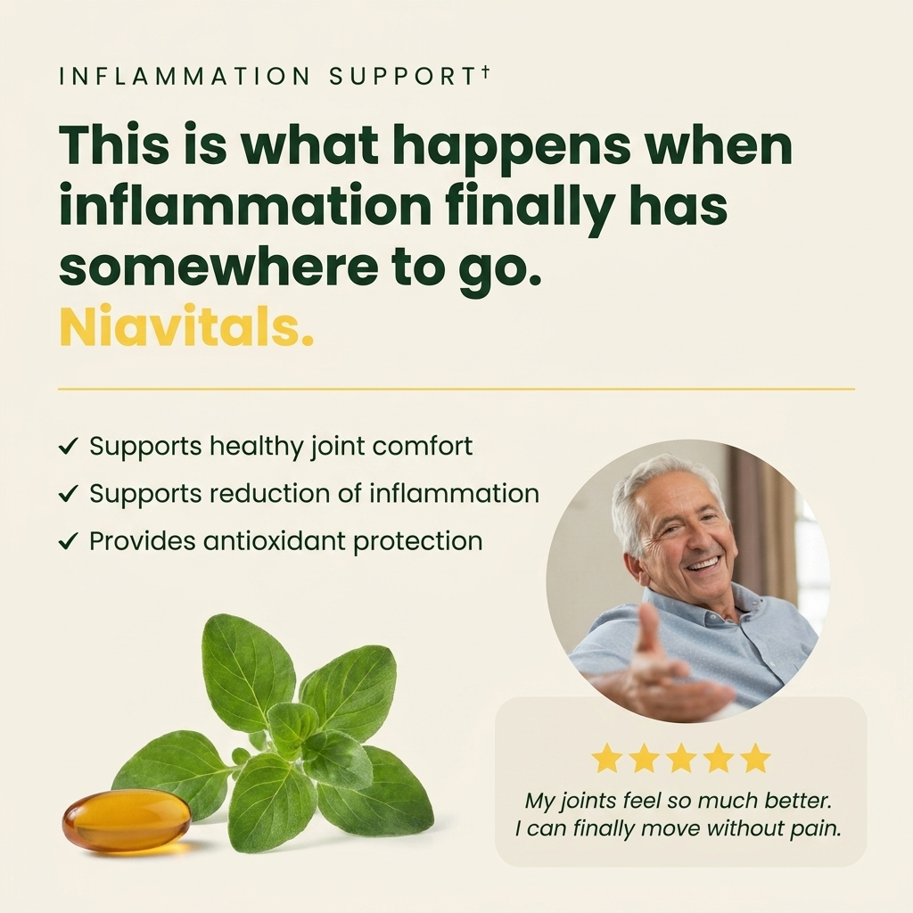 niavitals® The Original Oregano & Black Seed Oil Softgels
