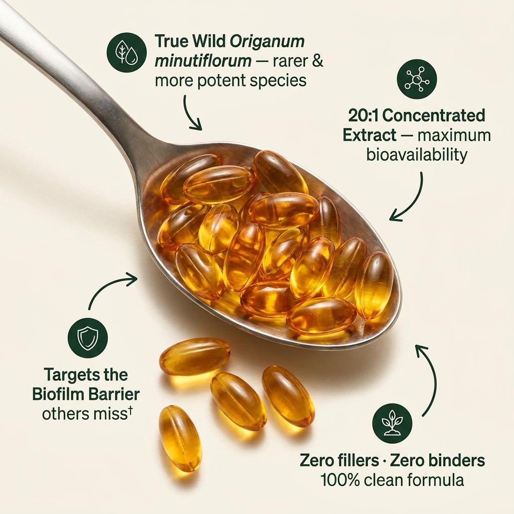 niavitals® The Original Oregano & Black Seed Oil Softgels